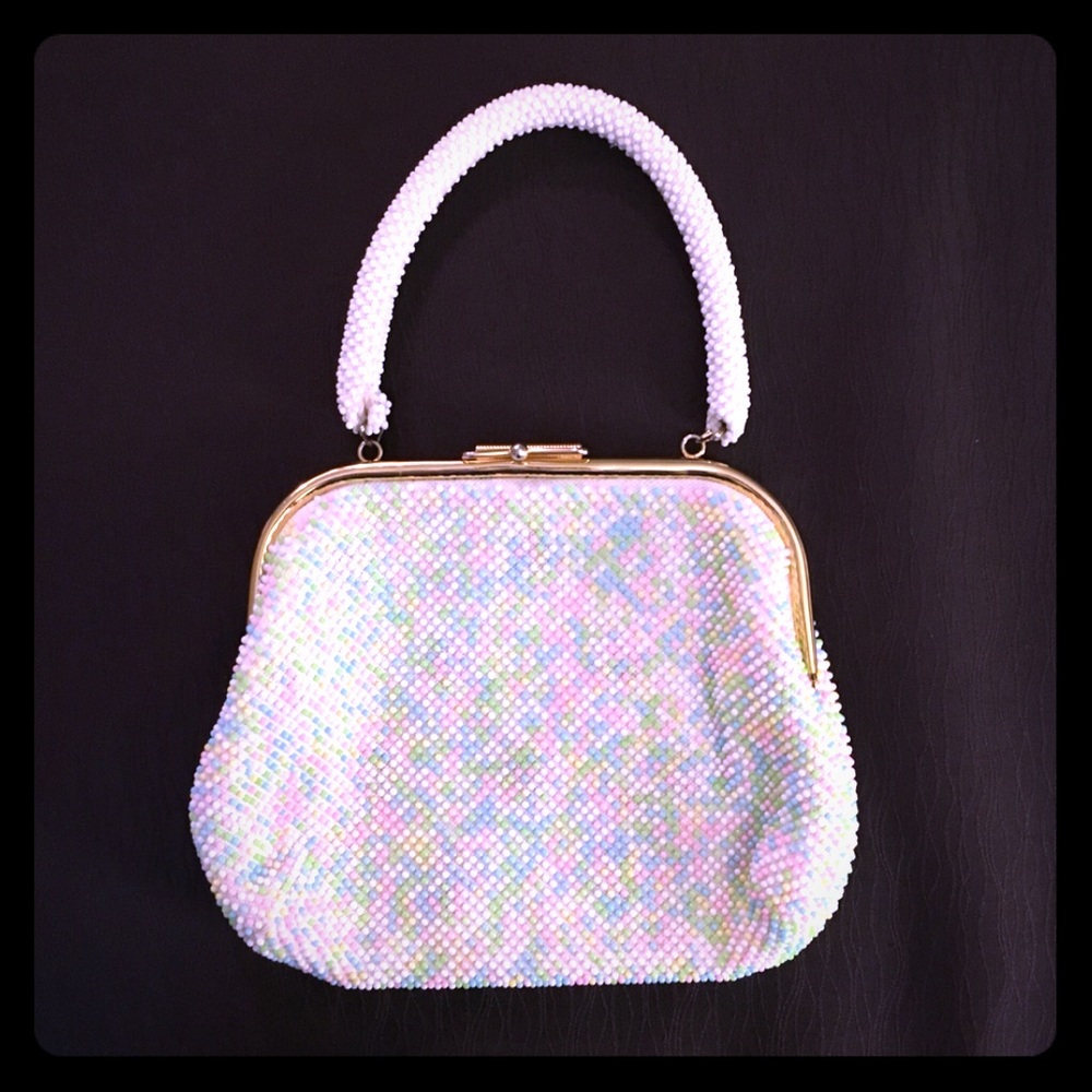 VTG 1950 Beaded Purse